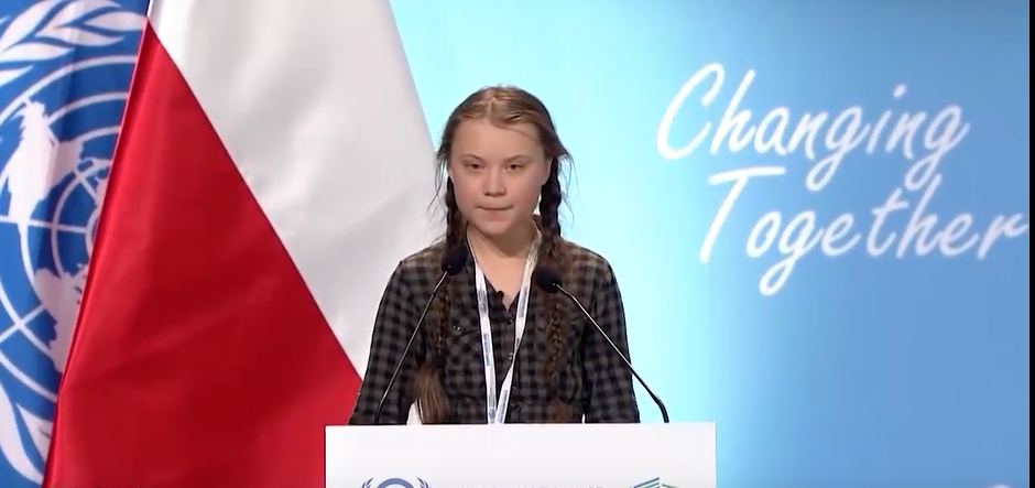 Gretas Rede am Klimagipfel